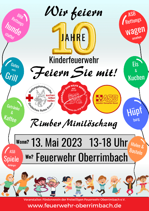 Feuerwehr Oberrimbach Kinder Mini
