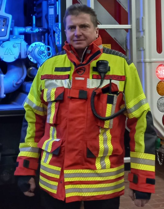 Feuerwehr Oberrimbach Kommandant Georg Nirsberger Feuerwehr Oberrimbach Kommandant Georg Nirsberger